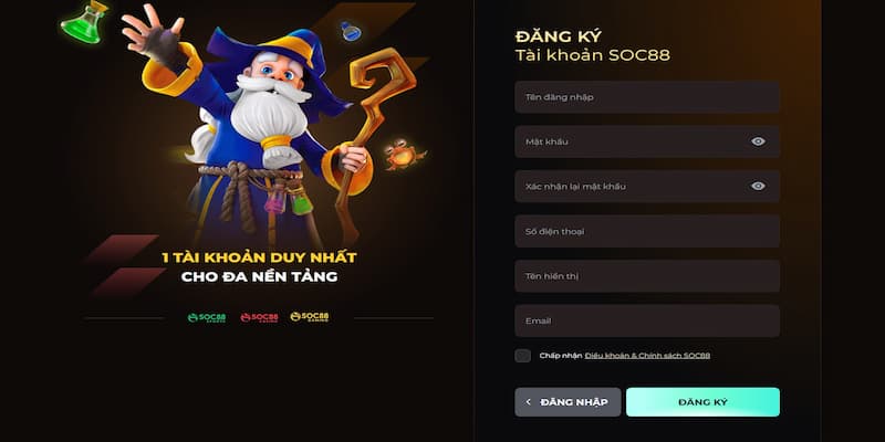 Đăng ký Soc88 tham gia Slot game nhận ưu đãi hấp dẫn